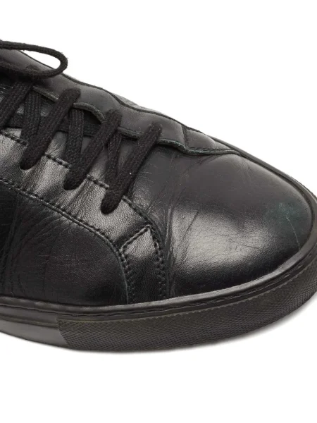 Sneakerși Common Projects din piele negru