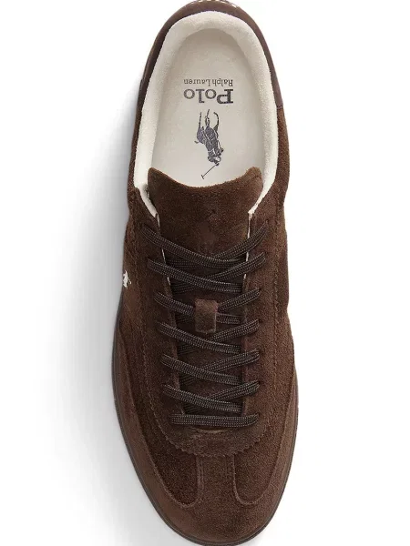 Замшевые кроссовки Polo Ralph Lauren