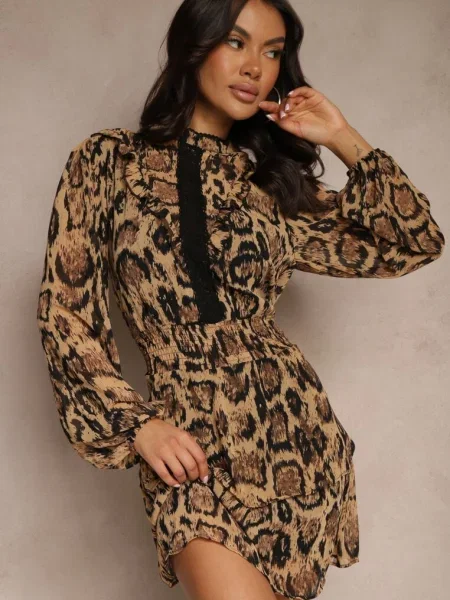 Rochie Labrette maro