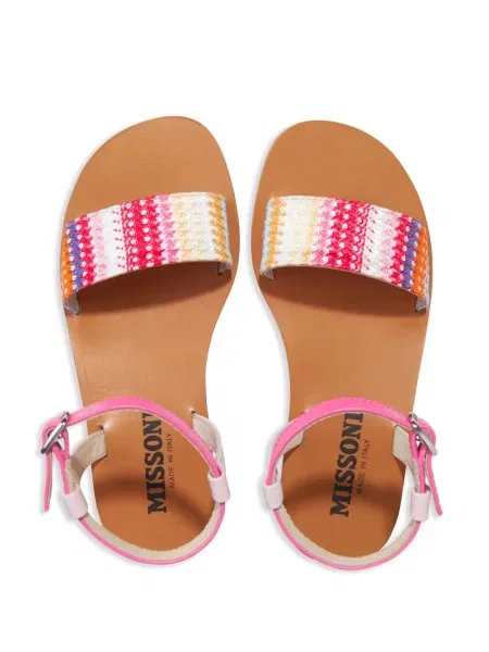 Sandały dziecięce Missoni różowe
