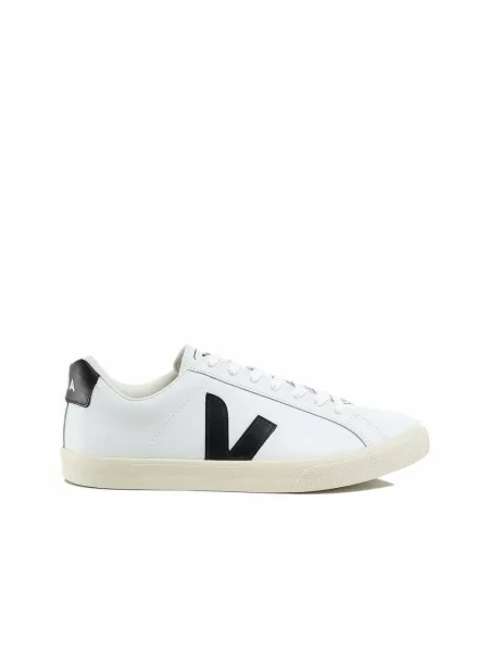 Buty męskie VEJA Esplar Logo Leather white/black białe