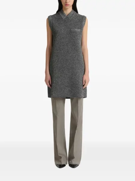Rochie mini Marni de lână gri