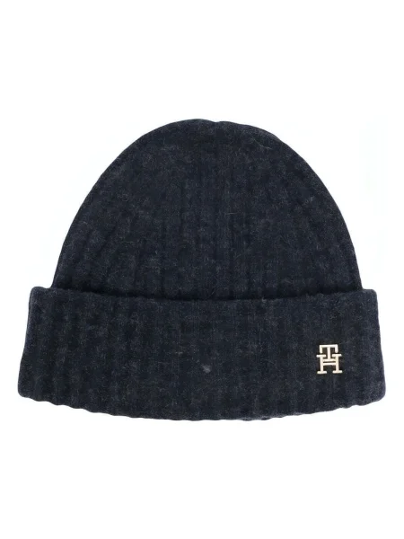 Čiapka Tommy Hilfiger modrá