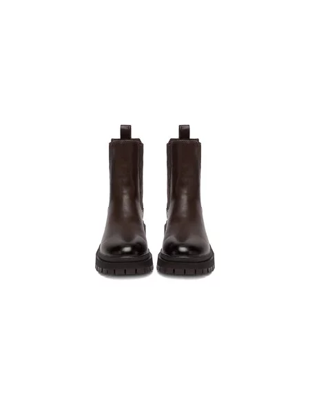 Nine West Gležnjarji Chelsea rjava