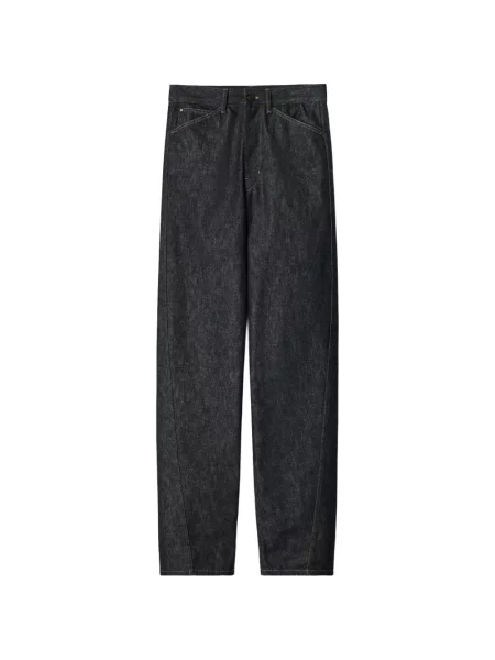 Pantaloni Lemaire cu 5 buzunare albastru