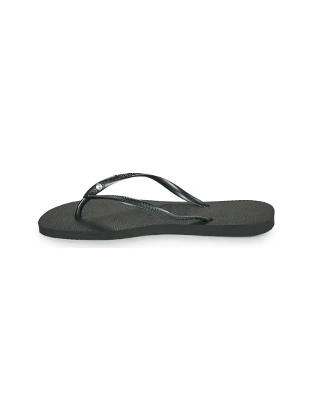Havaianas flip-flop női lapos talpú fekete