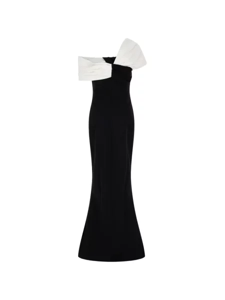 Φόρεμα Chiara Boni La Petite Robe ντραπέ μαύρο