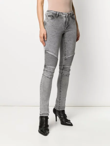 Skinny skinny džíny Philipp Plein černé
