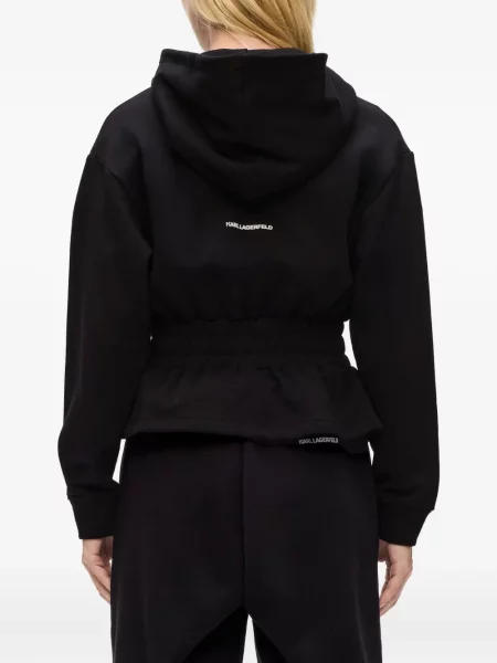 Hanorac cu glugă Karl Lagerfeld negru
