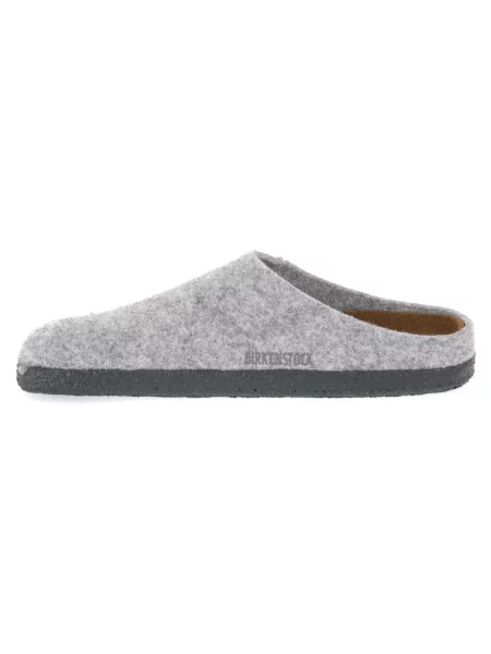 Vlnené šľapky Birkenstock sivá