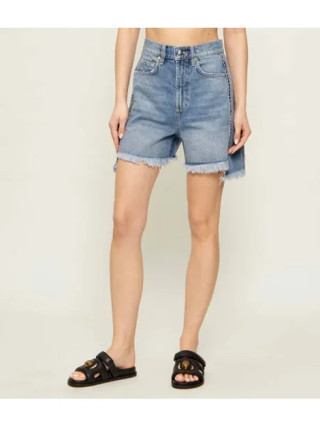 AllSaints De blugi pantaloni scurți FRANKIE albastru