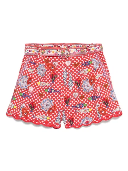 Mini pantaloni scurți Camilla mini roșu