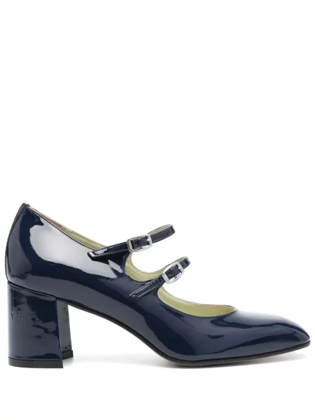 Pantofi cu toc Carel Paris din piele albastru
