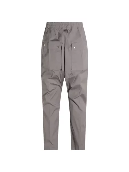 Pantaloni Rick Owens cu cordon gri