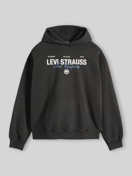 Bluza z kapturem o kroju relaxed fit z mieszanki bawełny Levi's