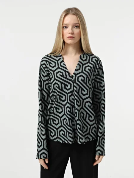 Сорочка Vero Moda зелений