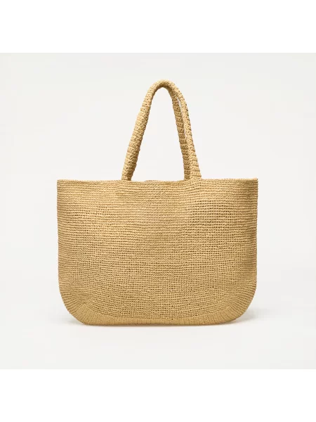 Geantă Off-White Jitney Tote Quote Sand Universal alb