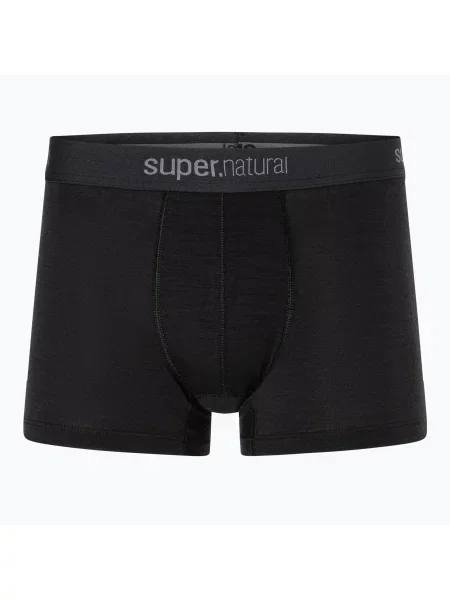 Boxeri termici pentru bărbați super.natural Tundra jet black negru