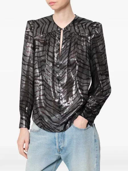 Top Isabel Marant de mătase