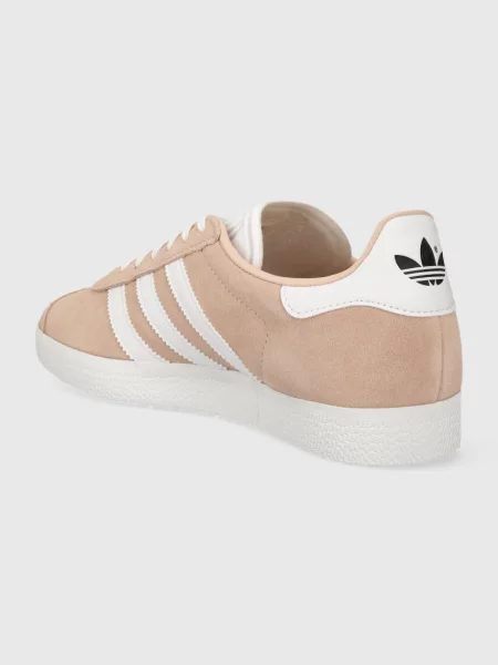 Semišové tenisky adidas Originals Gazelle oranžové