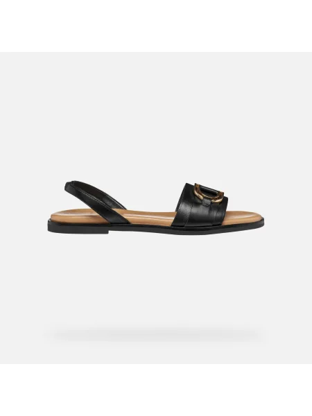 Sandale Geox din piele negru