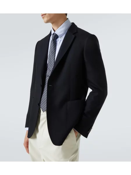 Sacou Zegna de lână albastru