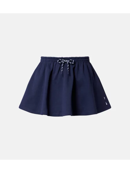 Fustă The Upside din jerseu albastru