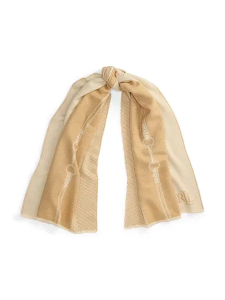 LAUREN RALPH LAUREN Fular deschis bej