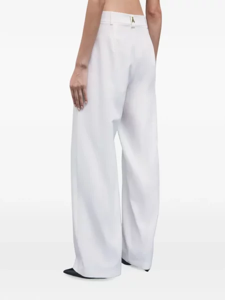 Pantaloni Patrizia Pepe alb