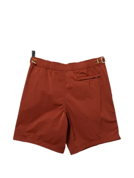 Slip de baie Zegna cu cataramă maro