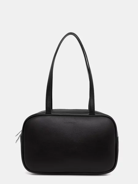 Marimekko geantă pentru femei din piele negru