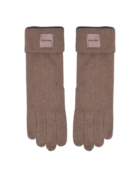 Calvin Klein Mănuși de Damă Chunky gri
