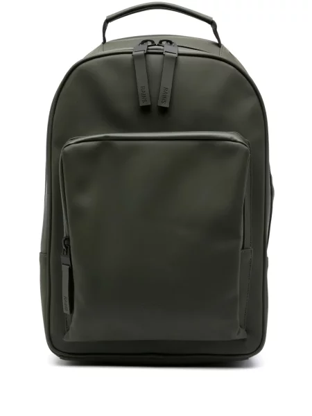 Rucsac Rains din piele verde