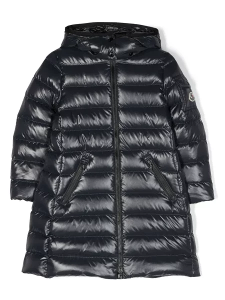 Płaszcz dziecięcy Moncler Enfant niebieski