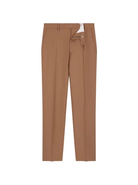 Pantaloni Fursac de lână maro
