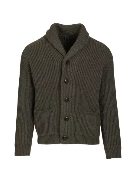 Gulerat cardigan Fedeli verde