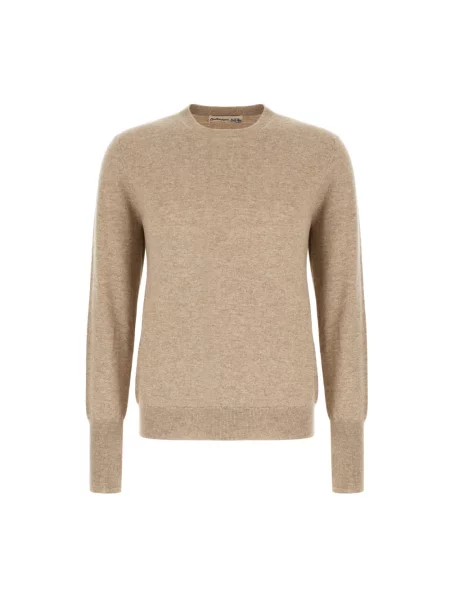 Sweter Ballantyne z kaszmiru beżowy