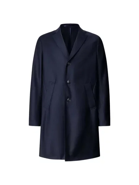 Palton Hackett London de lână albastru