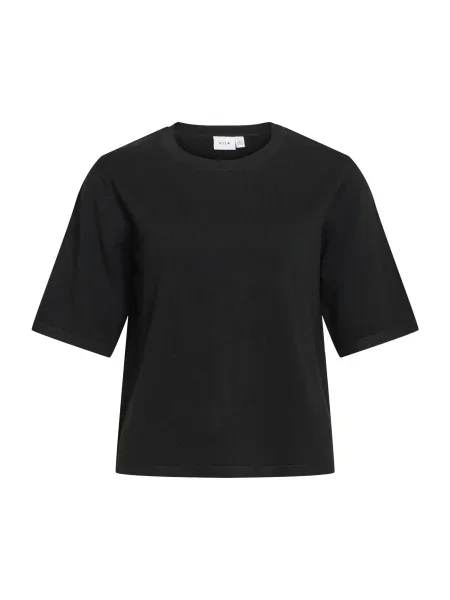 VILA Pulover VIMALU' negru