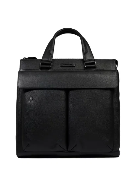 Geantă Piquadro din piele negru