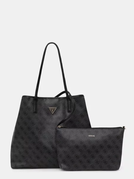 Дънкова чанта Guess черно