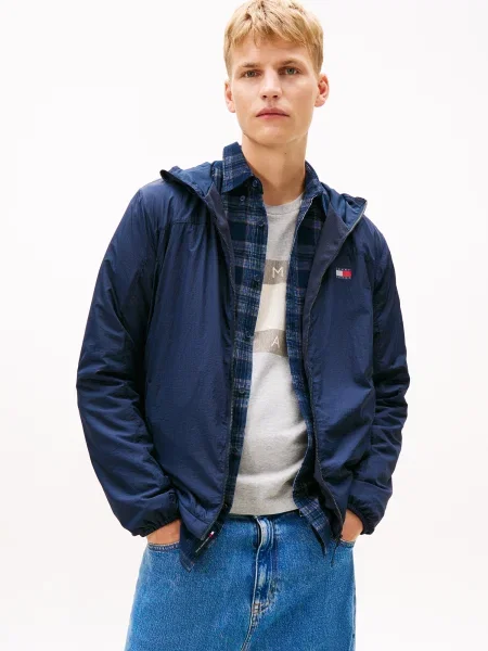 Tommy Jeans Prehodna jakna CHICAGO marine
