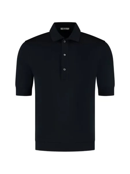 Tricou polo Stefan Brandt albastru