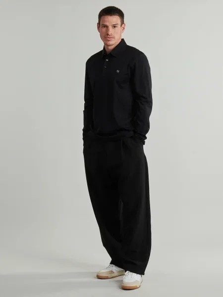BOSS Tricou polo C-Paley 01 negru