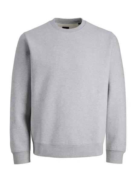 Jack & Jones Premium Sweater majica JPRBLAETHAN melange siva