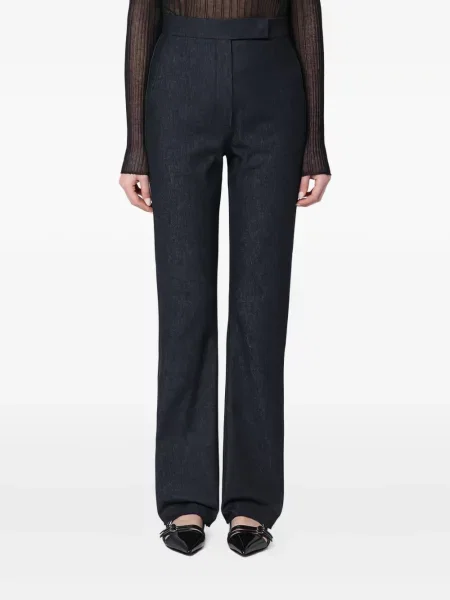 Pantaloni Max Mara albastru