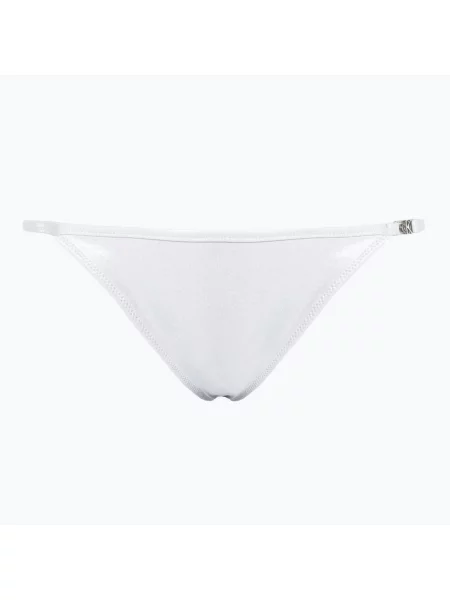Calvin Klein Горнище на бикини String Cheeky бяло