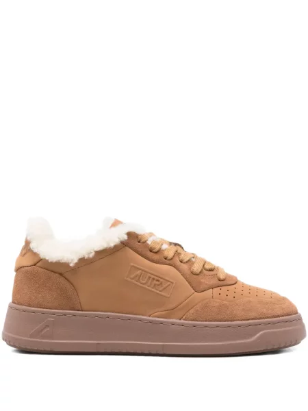 Sneakerși Autry maro