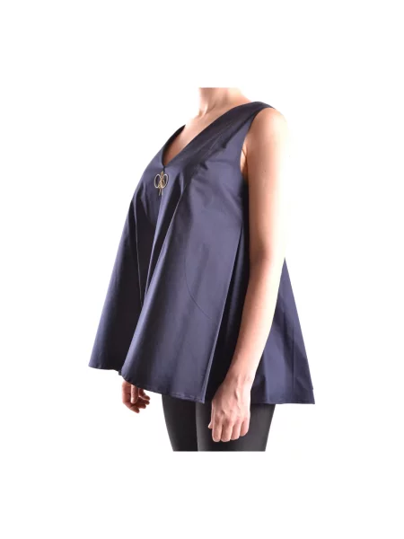 Top Elisabetta Franchi niebieski