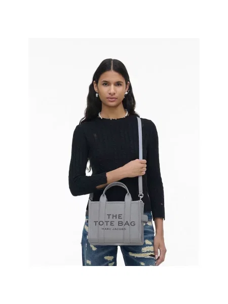 Shopperka Marc Jacobs skórzana szara